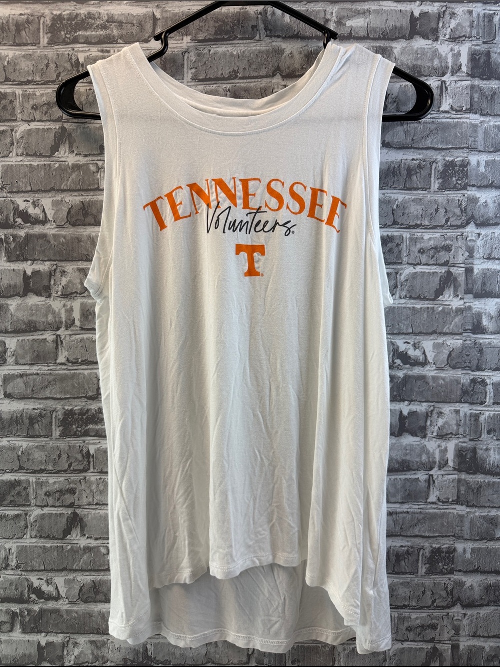 Tennessee Volunteers White Sleeveless‎ Tank Top